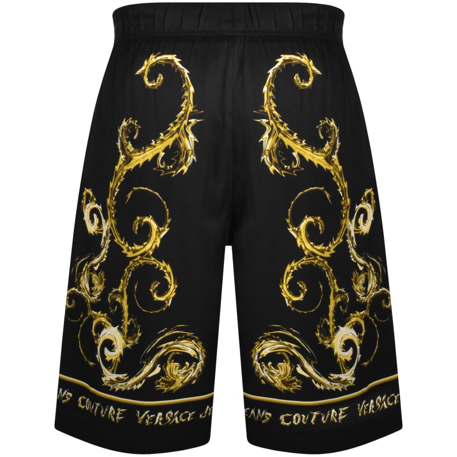 Versace shorts black sale